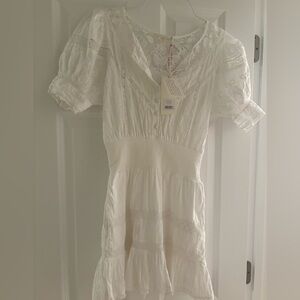 LoveShackFancy Jaislyn Mini Dress